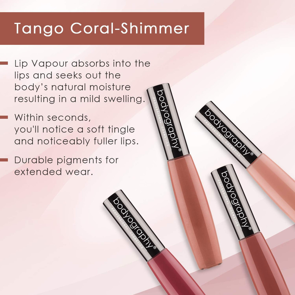 Bodyography Lip Vapor, Tango, 0.3 Ounce