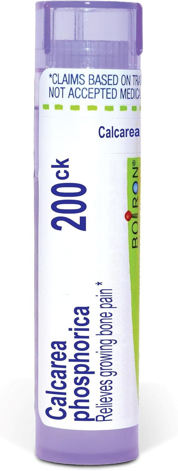 Boiron Calcarea Phosphorica 200C Homeopathic Medicine For Growing Pains - 80 Pellets