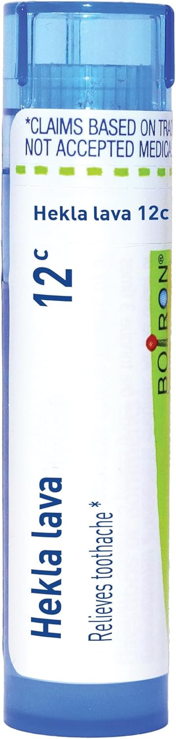 Boiron Hekla Lava 12C Homeopathic Medicine For Toothache - 80 Pellets