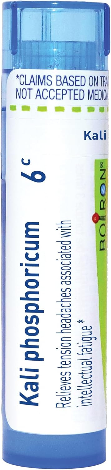 Boiron Kali Phosphoricum 6C Homeopathic Medicine For Headaches - 80 Pellets