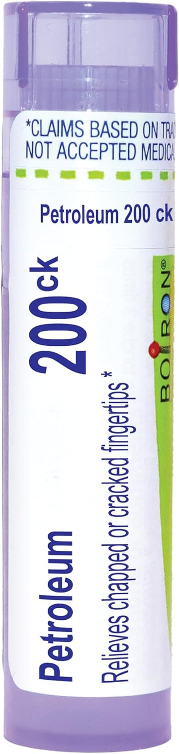Boiron Petroleum 200Ck Homeopathic Medicine For Chapped Skin - 80 Pellets