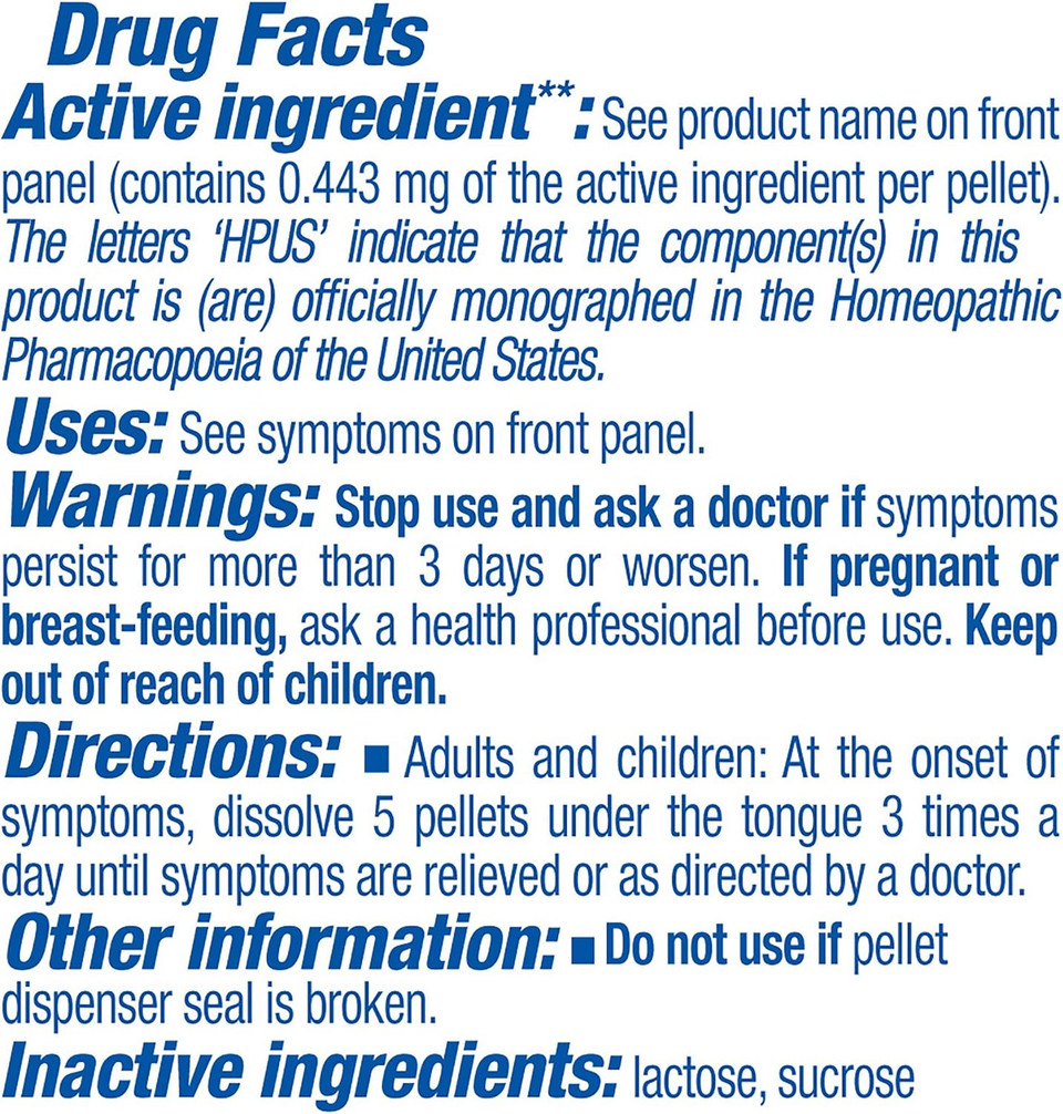 Boiron Symphytum Officinale 12C Homeopathic Medicine For Bone Trauma - 80 Pellets