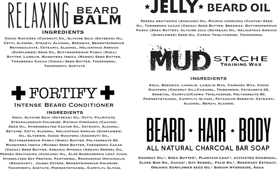 Bossman Complete Beard Kit  Men'S Beard Oil Jelly, Fortifying Shower Conditioner, Balm, Mustache Wax & Comb  Beard Softener & Grooming Care (Gold Scent)