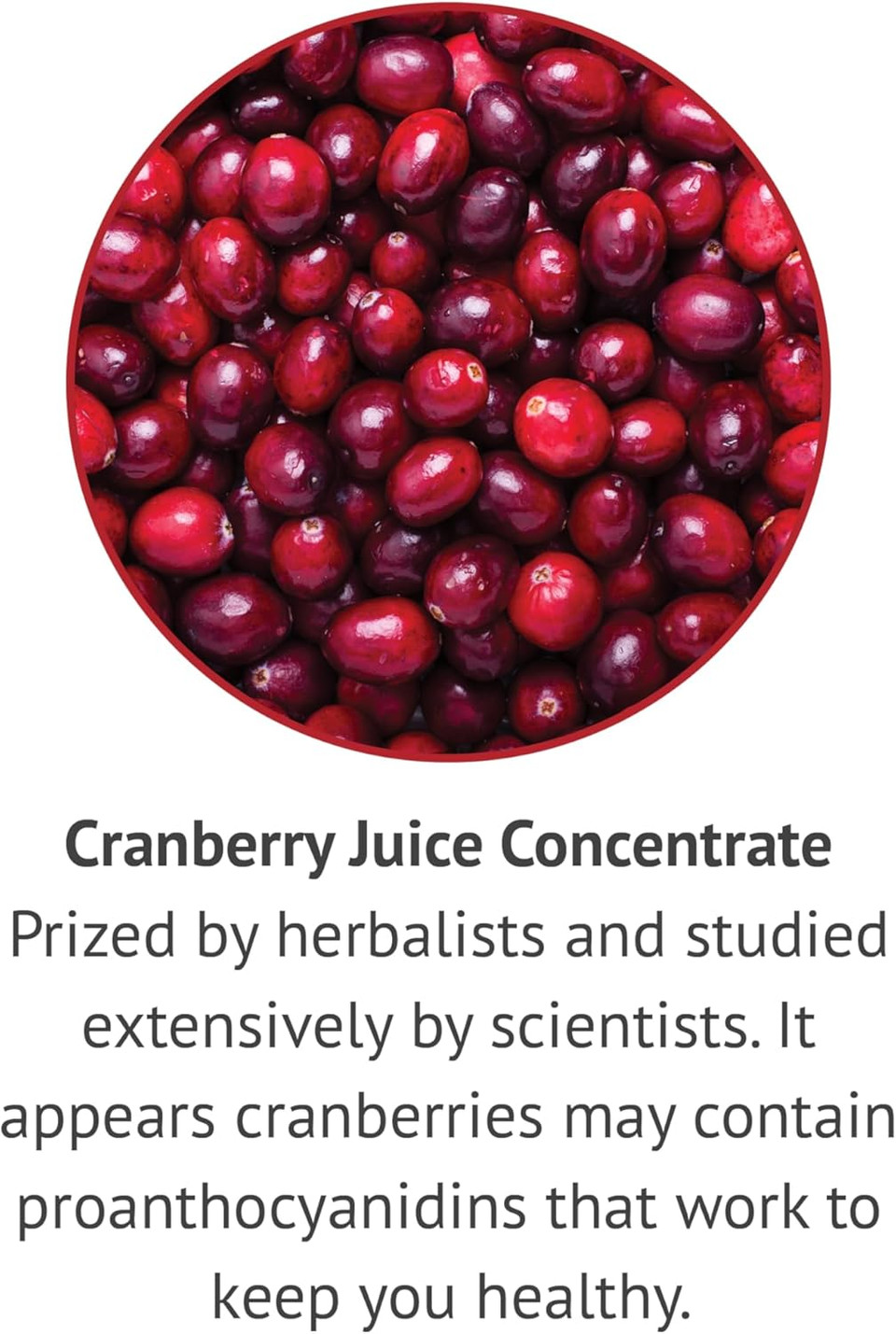 Botanic Choice Alcohol Free Liquid Extract Herbal Supplements, Cranberry, 1 Ounce