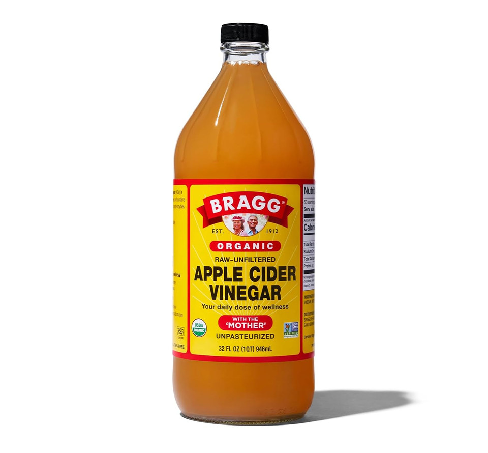 Bragg Organic Apple Cider Vinegar With The Mother - 32 Fl Oz - Raw And Unfiltered