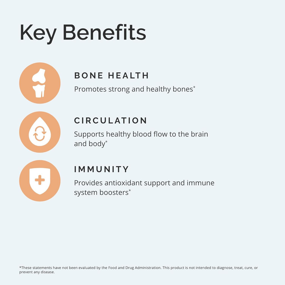 Brainmd Vitamin D3 + K2-60 Capsules - Synergistic Support For Healthy Bones & Cognition - Gluten Free - 60 Servings