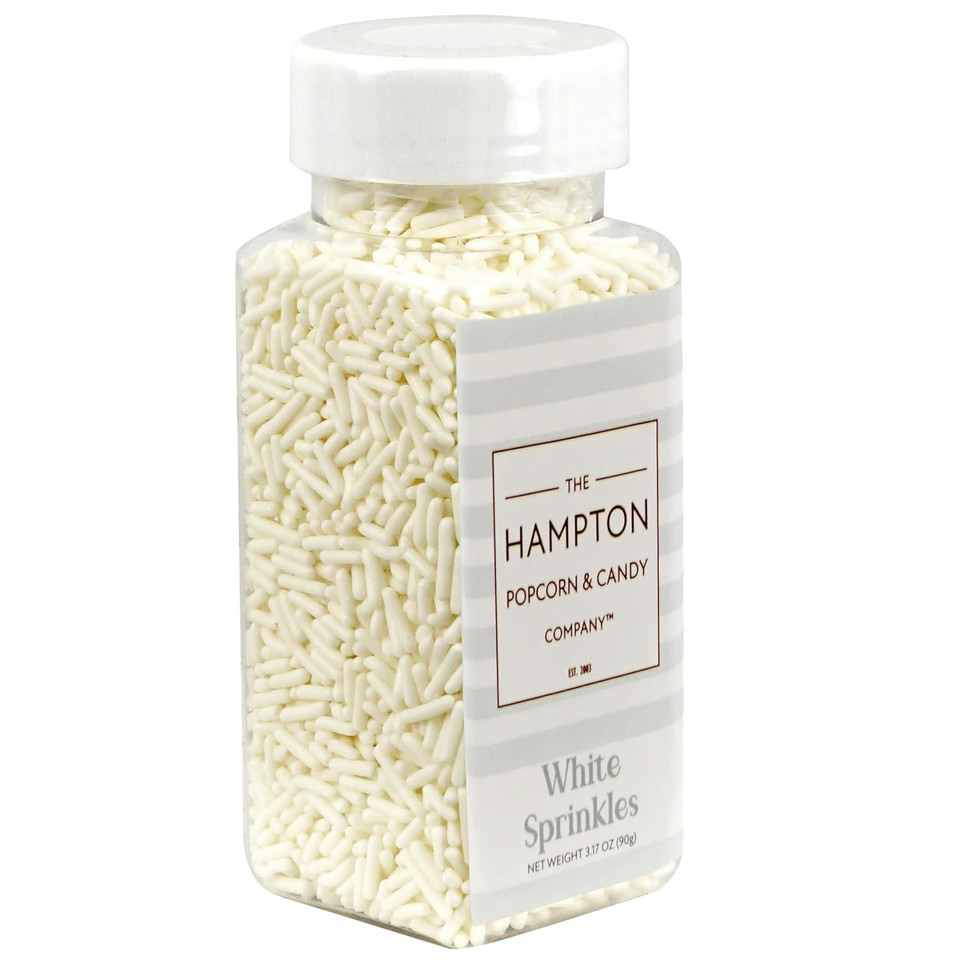 Bright Yellow Sprinkles Jimmies 2 Oz, Sprinkles For Cake Decorating, Baking, Ice Cream & More, The Hampton Candy Company