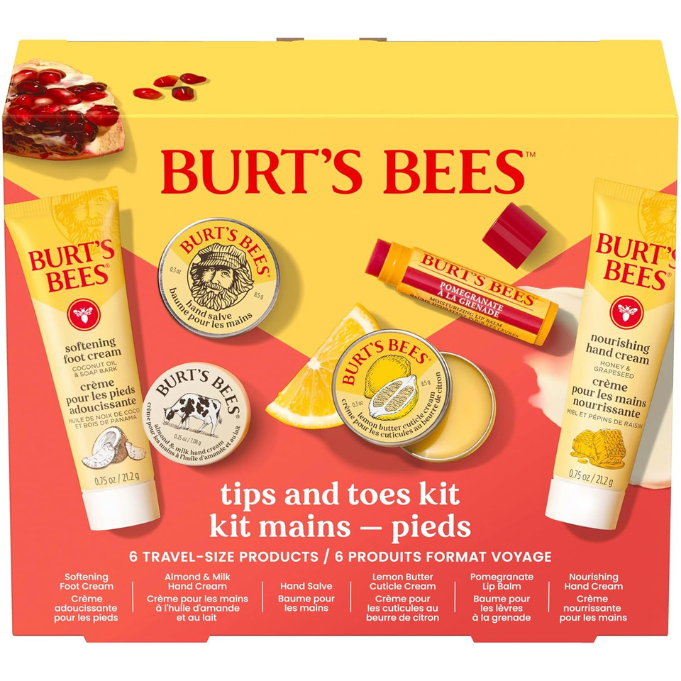 Burt'S Bees Pregnancy Essentials Gifts Set, 3 Giftable Baby Shower Products & Must Have Baby Registry Items, Nourishing Skincare - Mama Belly Butter, Original Lip Balm, Leg & Foot Cream