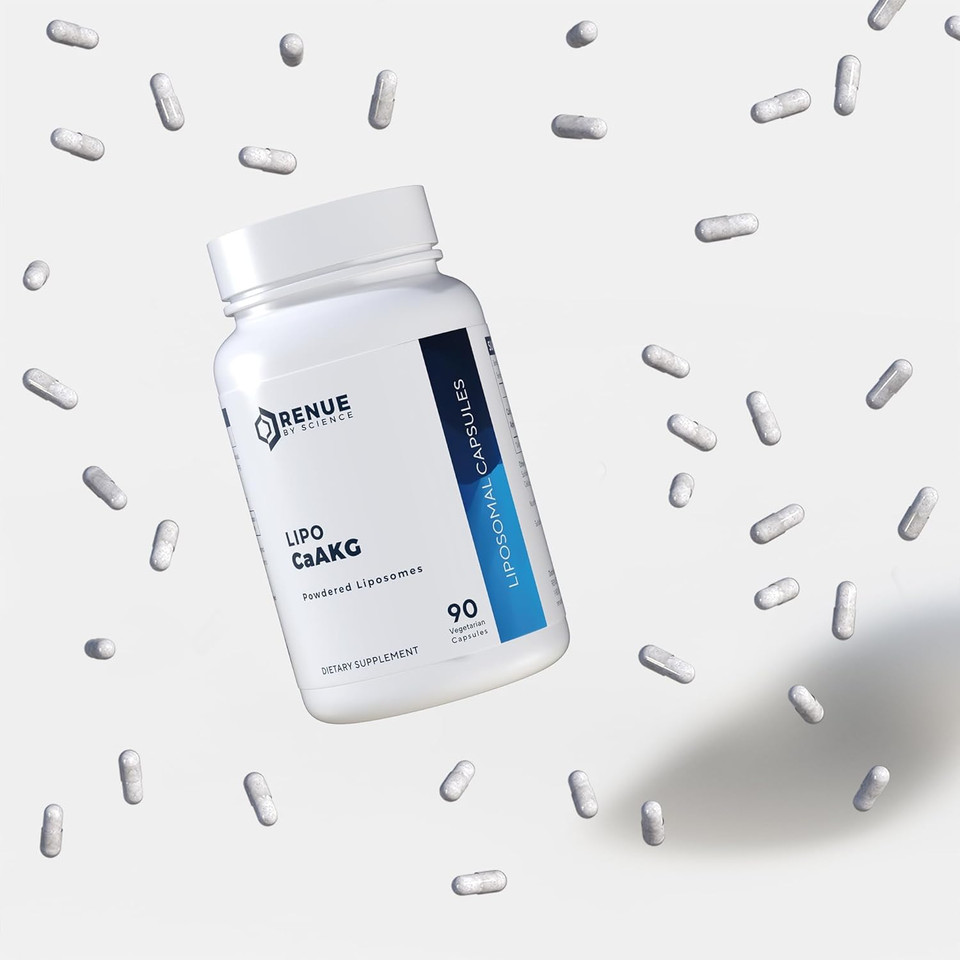 Ca Akg Supplement | High Strength Liposomal Calcium Akg | 90 Calcium Alpha-Ketoglutarate Capsules - 300Mg Ca Akg Per Serving Ca-Akg Supplement | Non-Gmo & Made In The Usa