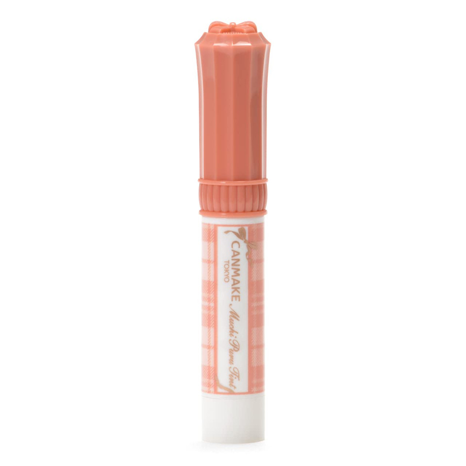 Canmake Muchi Puru Tint, 0.1 Oz (2.5 G), Volume, Glossy Tint, Refreshing Feel (01 Butterscotch)