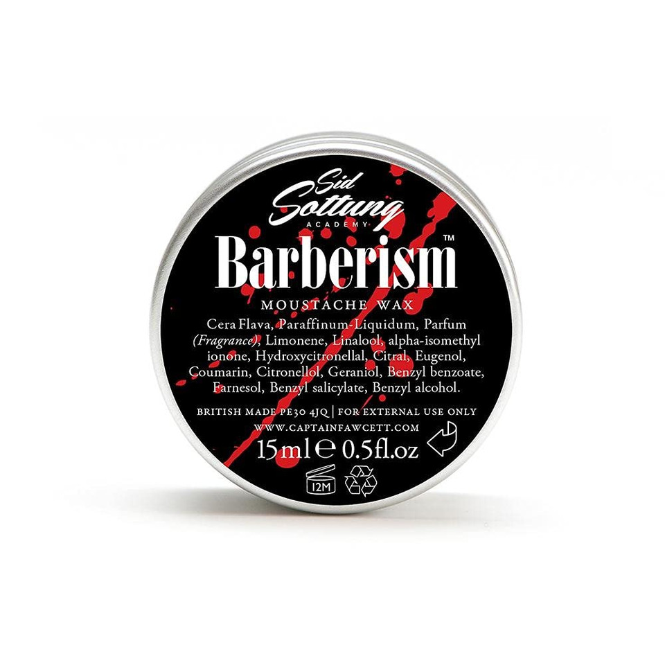 Captain Fawcett Moustache Wax 0.5Oz (0.5Oz, Barberism)