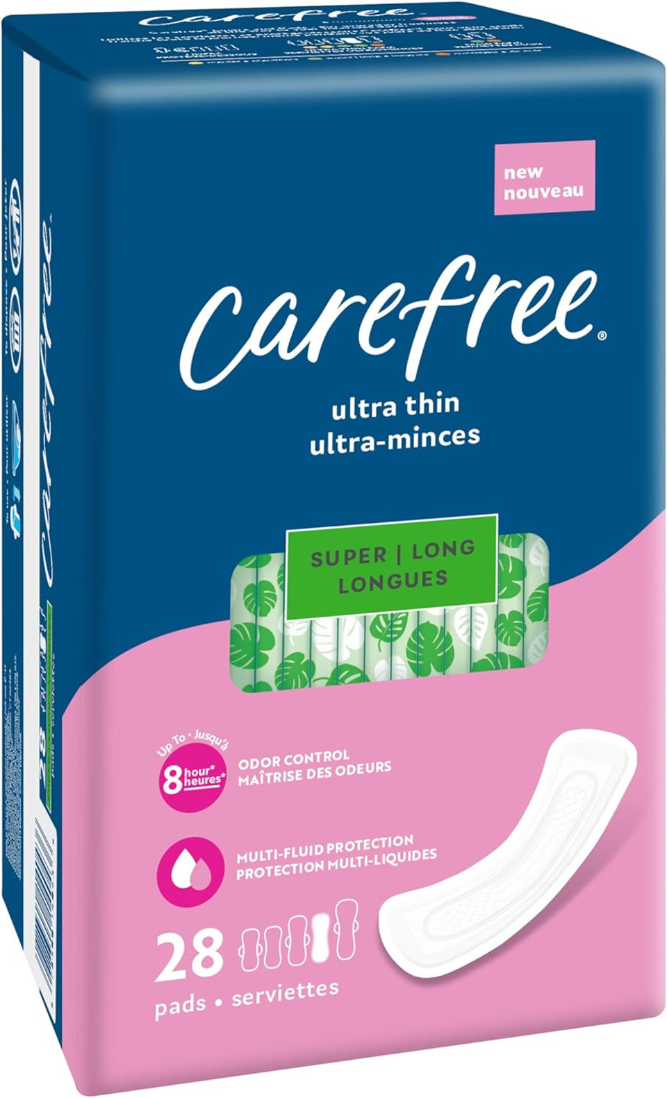 Carefree Ultra Thin Super Long 28 Count