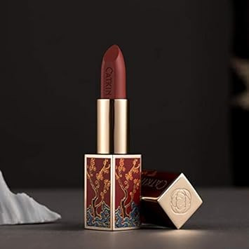 Catkin Moist Lipstick Hydrating High Impact Color Infused With Vitamin E And Avocado Oil Smooth Soft Texture Long Lasting Rose Glow Finish 136