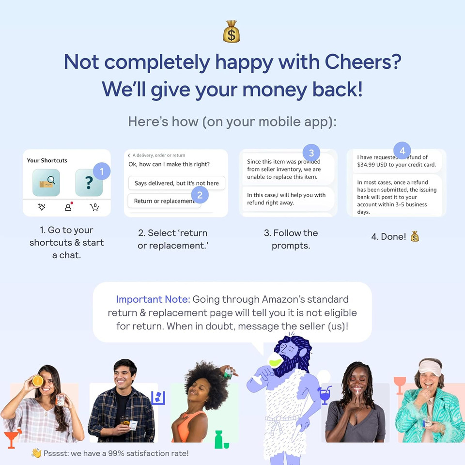 Cheers Restore | Supplement With Dhm + L-Cysteine | Feel Better After Drinking & Support Your Liver | 24 Doses | Dihydromyricetin, Cysteine, Prickly Pear, B-Vitamins, Ginger