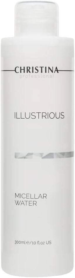 -Christina- Illustrious Hydrating Micellar Water | Facial Cleanser & Makeup Remover With Aloe Vera For Effortless Cleansing And Moisturizing Effect | Suitable For All Skin Types 300Ml