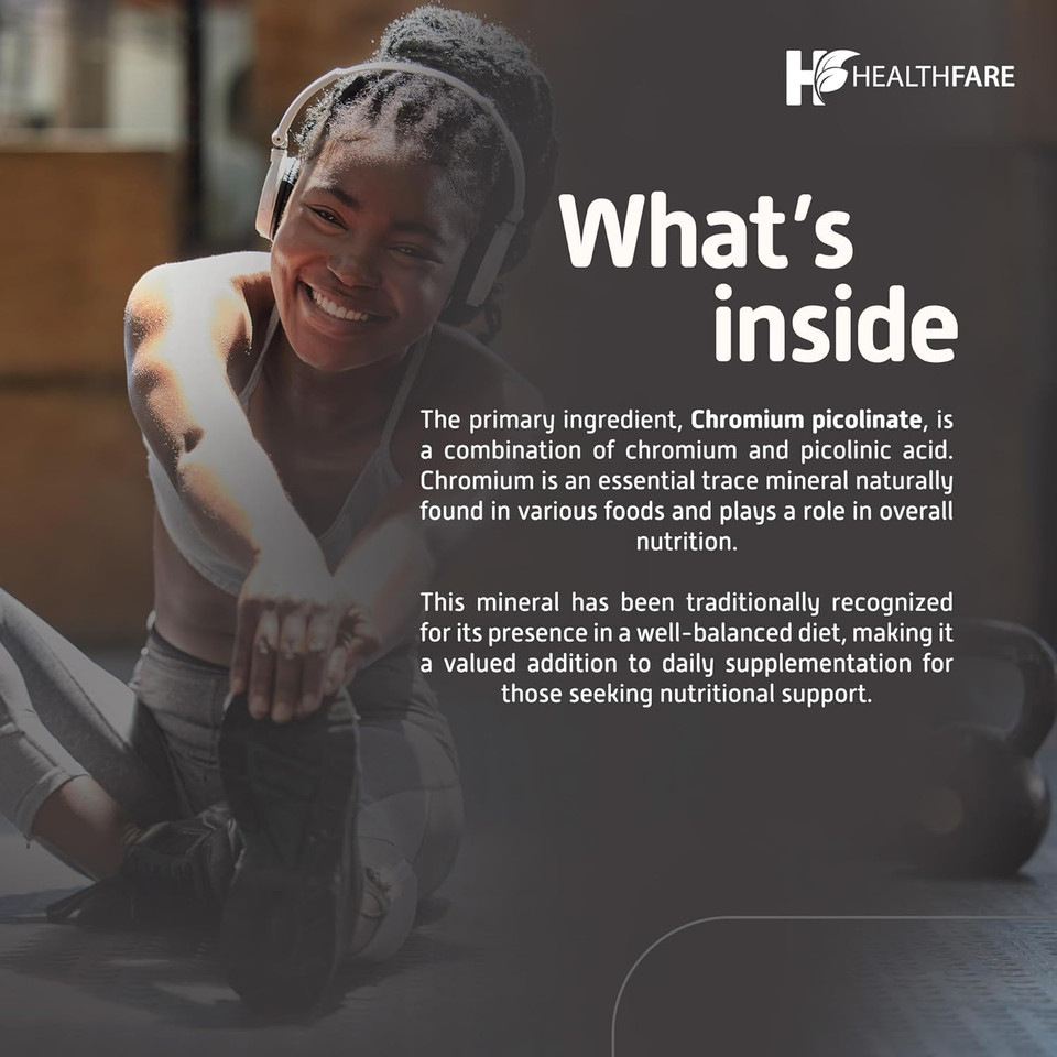 Chromium Picolinate 1000Mcg | 400 Tablets | Gluten-Free | Non-Gmo | Made In Usa