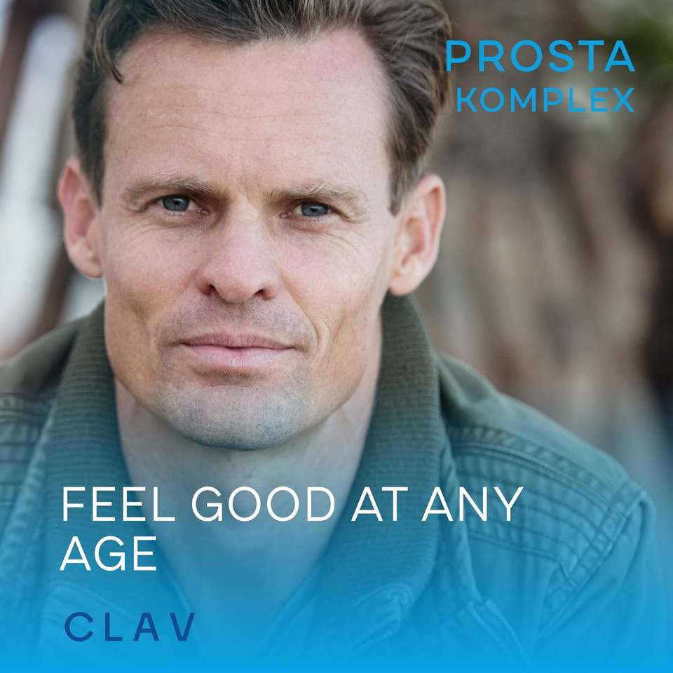 Clav Prostate Health Supplement For Men With Saw Palmetto, Pumpkin Seed, Black Garlic, Nettle Extract, Zinc & Selenium - 120 Capsules - Urinary Health & Prostate Support