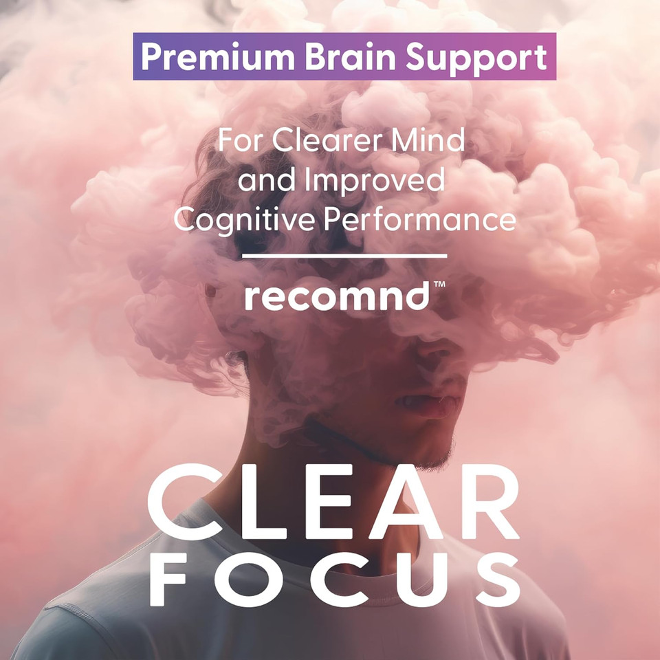 Clear Focus Cognitive Supplement - Increasing Brain Function, Mental Energy, Memory And More