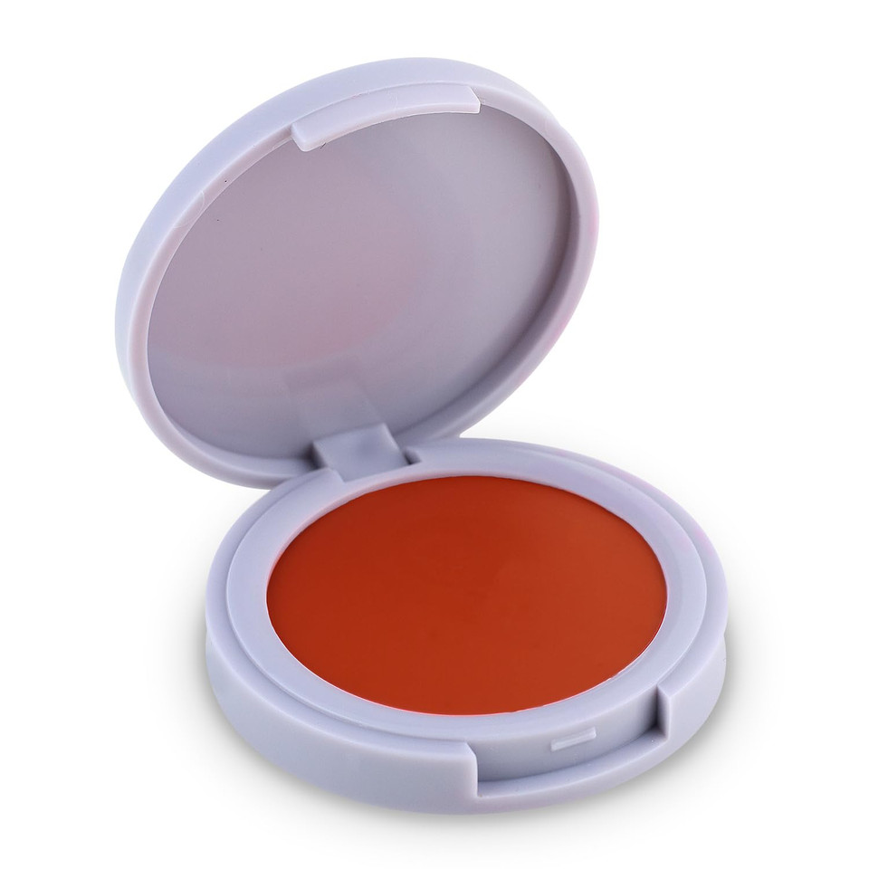 Clover Pressed Silk Blushing Balm | Natural Looking Blush, Glowing Skin, Easy To Blend | Cruelty-Free & Vegan Cream Blush For Cheeks (Broadwalk)