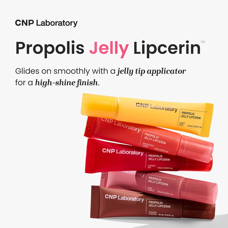 Cnp Propolis Jelly Tinted Lipcerin - 05 Grapefruit Candy, Hydrating Lip Balm & Gloss With Manuka Honey + Hyaluronic Acid, Korean Skincare, 0.3 Fl.Oz