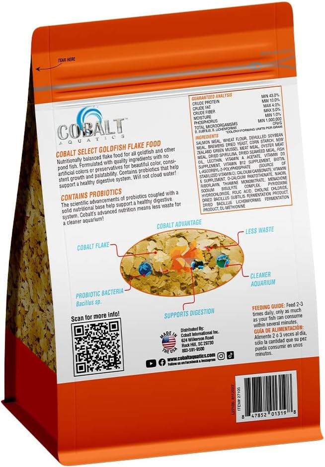 Cobalt Select Goldfish Flakes 2Oz