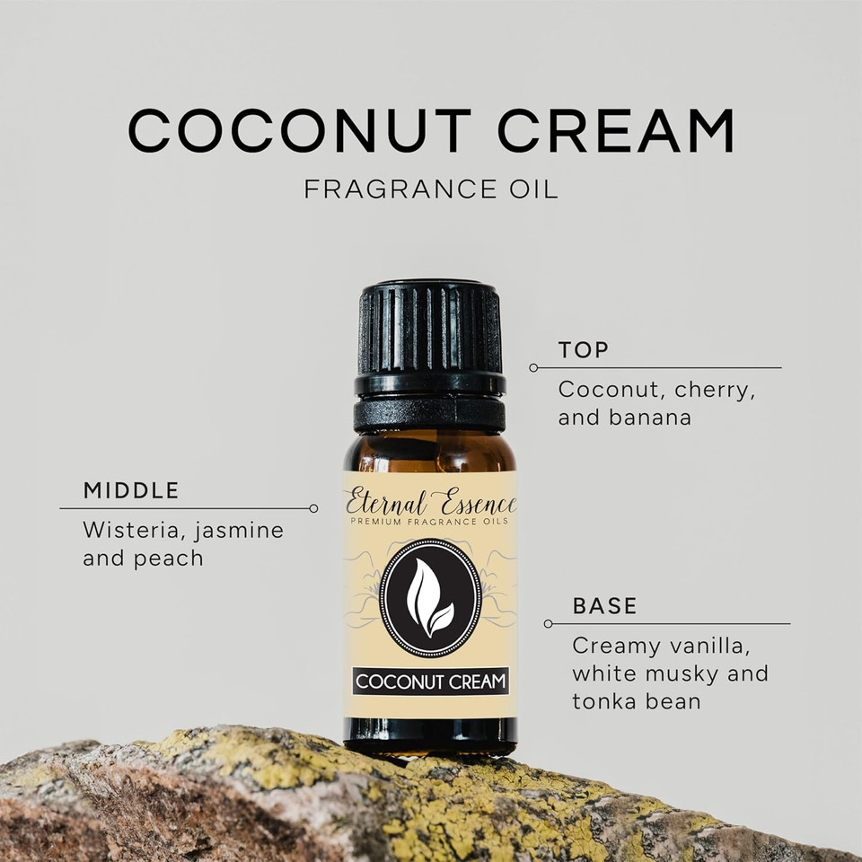 Coconut Cream Premium Grade Fragrance Oil - Scented Oil - (10Ml)