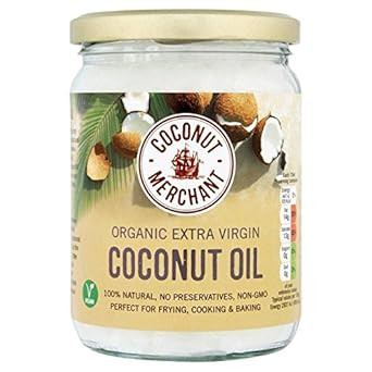 Coconut Merchant Organic Raw Extra Virgin Coconut Oil - 500Ml (16.91Fl Oz)