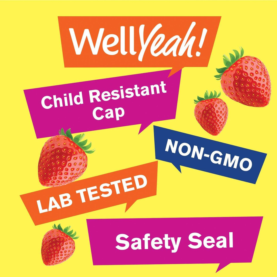 Collagen Gummies With Vitamin C | Collagen For Women And Men | Hair, Skin, And Nails Support | Strawberry Flavor | Gluten And Nut Free | Non Gmo | 60 Count