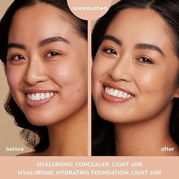 Colourpop Pretty Fresh Creamy Concealer - Full Coverage Concealer With A Natural Finish - Formulated With Hyaluronic Acid & Coconut Water For Instant Hydration - Medium Dark 145W (0.3 Oz)