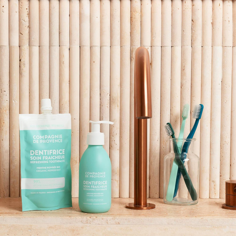 Compagnie De Provence Certified Organic Toothpaste - Fresh - 6 Fl Oz
