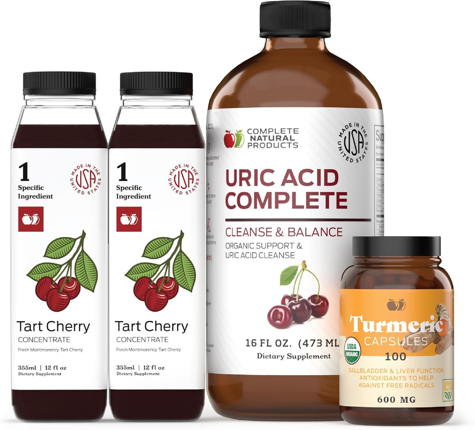 Complete Natural Products Uric Acid Cleanse Bundle