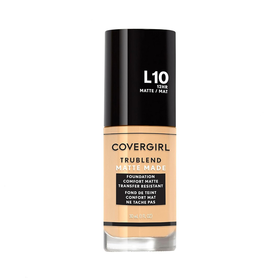 Covergirl Trublend Matte Made Liquid Foundation, Fair Porcelain, 1 Fl Oz