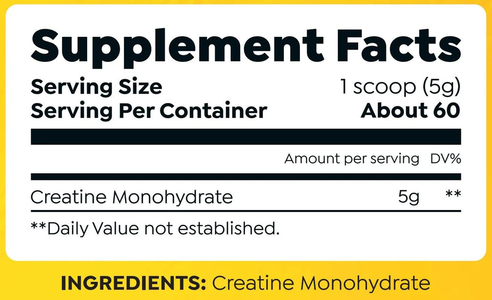 Creatine Monohydrate By Htlt | 5G Of Pure Creatine Monohydrate Per Serving | Unflavored Instantized Creatine Monohydrate Powder | Just Add And Mix Into Your Protein Shakes, (60 Servings)