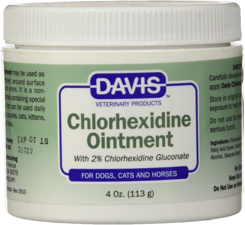 Davis 2% Chlorhexidine Ointment, 4 Oz