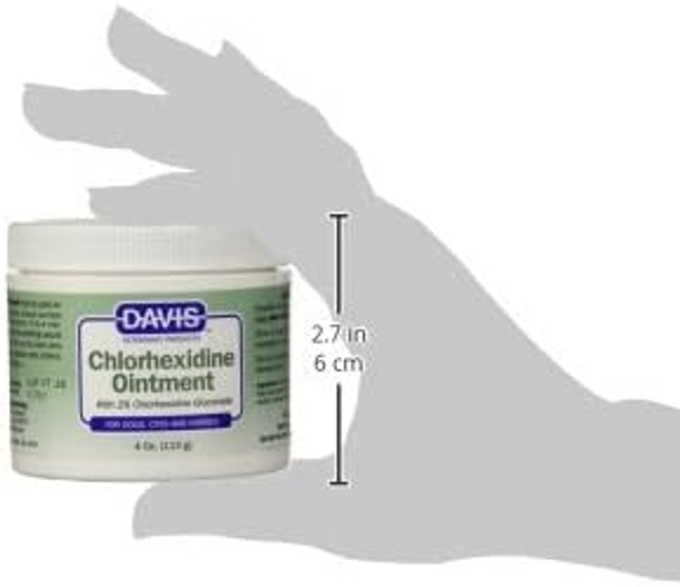 Davis 2% Chlorhexidine Ointment, 4 Oz