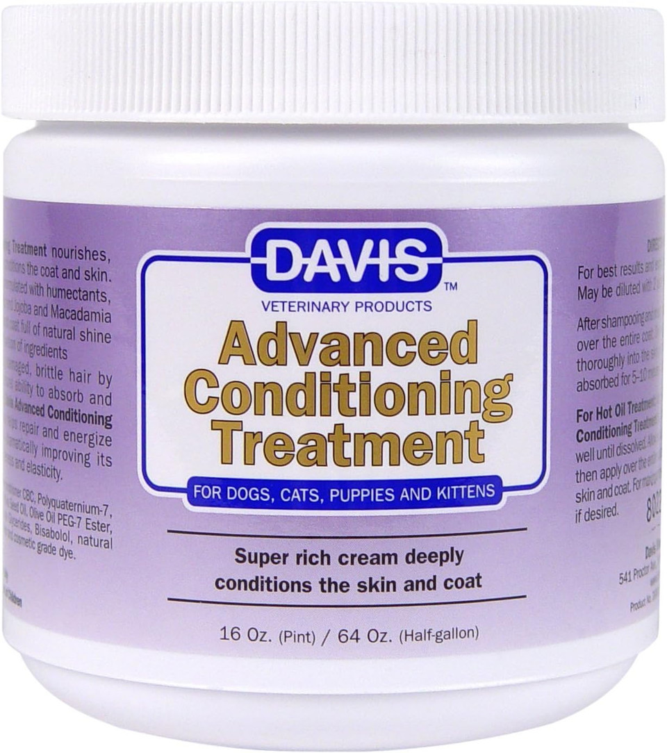 Davis Manufacturing Advanced Conditioning Treatment For Pets, 16 Oz
