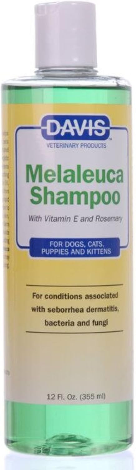 Davis Melaleuca Tea Tree Oil Pet Shampoo, 12 Oz