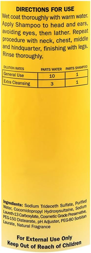 Davis Tearless Pet Shampoo, 12 Oz