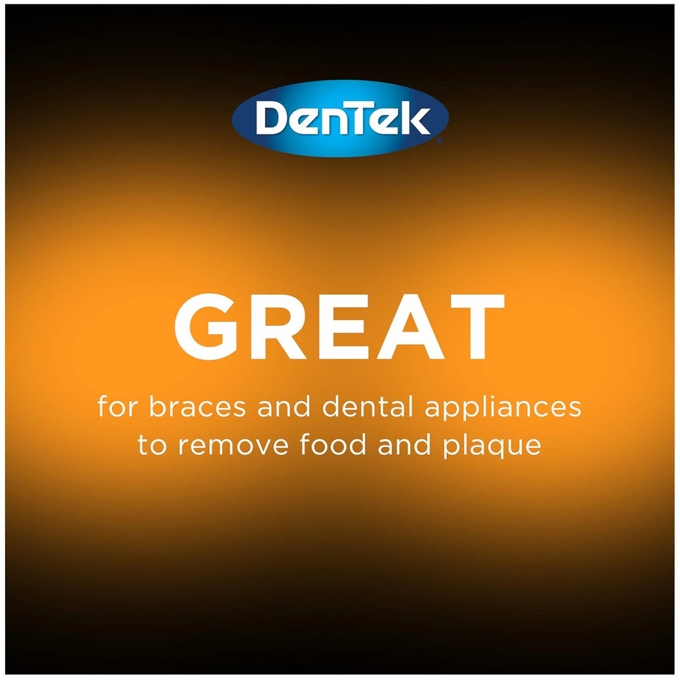 Dentek Easy Brush Interdental Cleaners, Mint, 16 Count