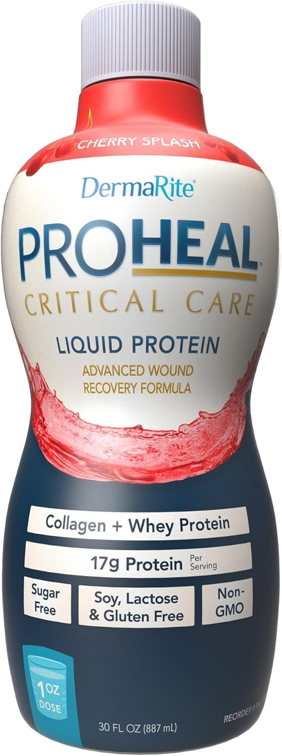 Dermarite Industries Proheal Critical Care Sugar-Free Liquid Protein 30Oz