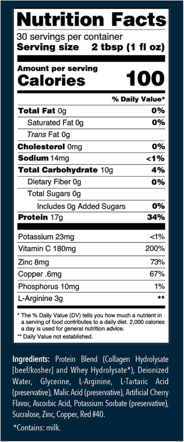 Dermarite Industries Proheal Critical Care Sugar-Free Liquid Protein 30Oz