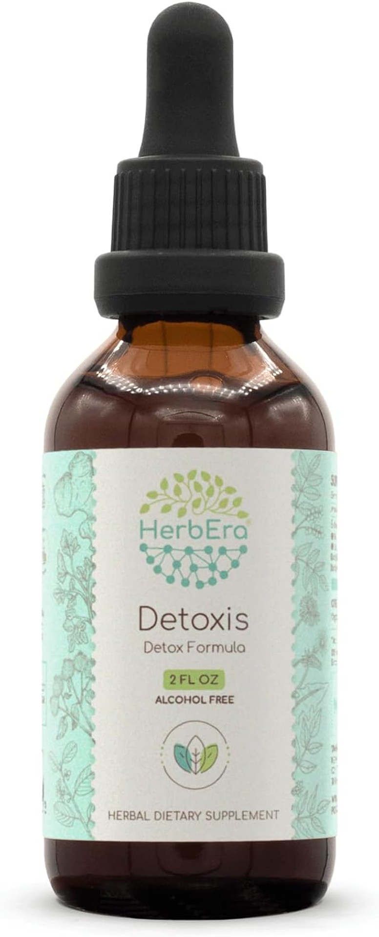 Detoxis B60 Alcohol-Free Extract Tincture: Burdock Root, Cilantro, Dandelion Leaf And Root, Turmeric, Oregon Grape, Cascara Sagrada Bark; Wildcrafted: Prickly Ash Bark. Detox Formula 2 Fl Oz