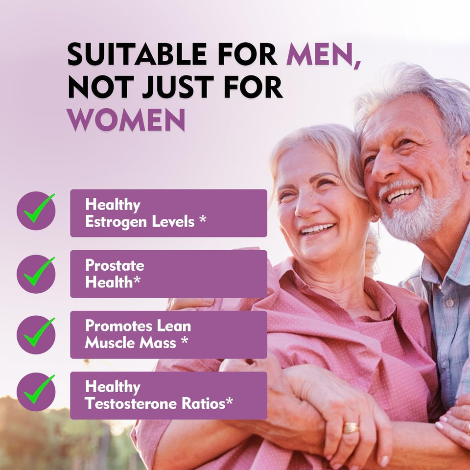 Dim Supplement | With Ashwagandha, Dong Quai, Vitex Extracts, 200Mg Diindolylmethane - Hormone Balance, Menopause Supplements - Pms & Antioxidant Support - Women And Men | 50 Day Supply