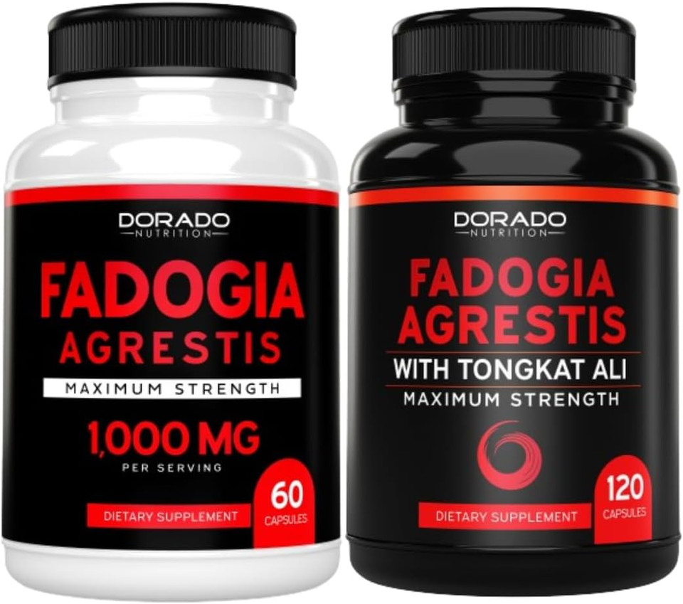 Dorado Nutrition Fadogia Agrestis + Tongkat Ali - Men'S Health Bundle