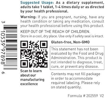 Douglas Laboratories - Magnesium Glycinate - Supports Normal Heart Function And Bone Formation - 120 Tablets
