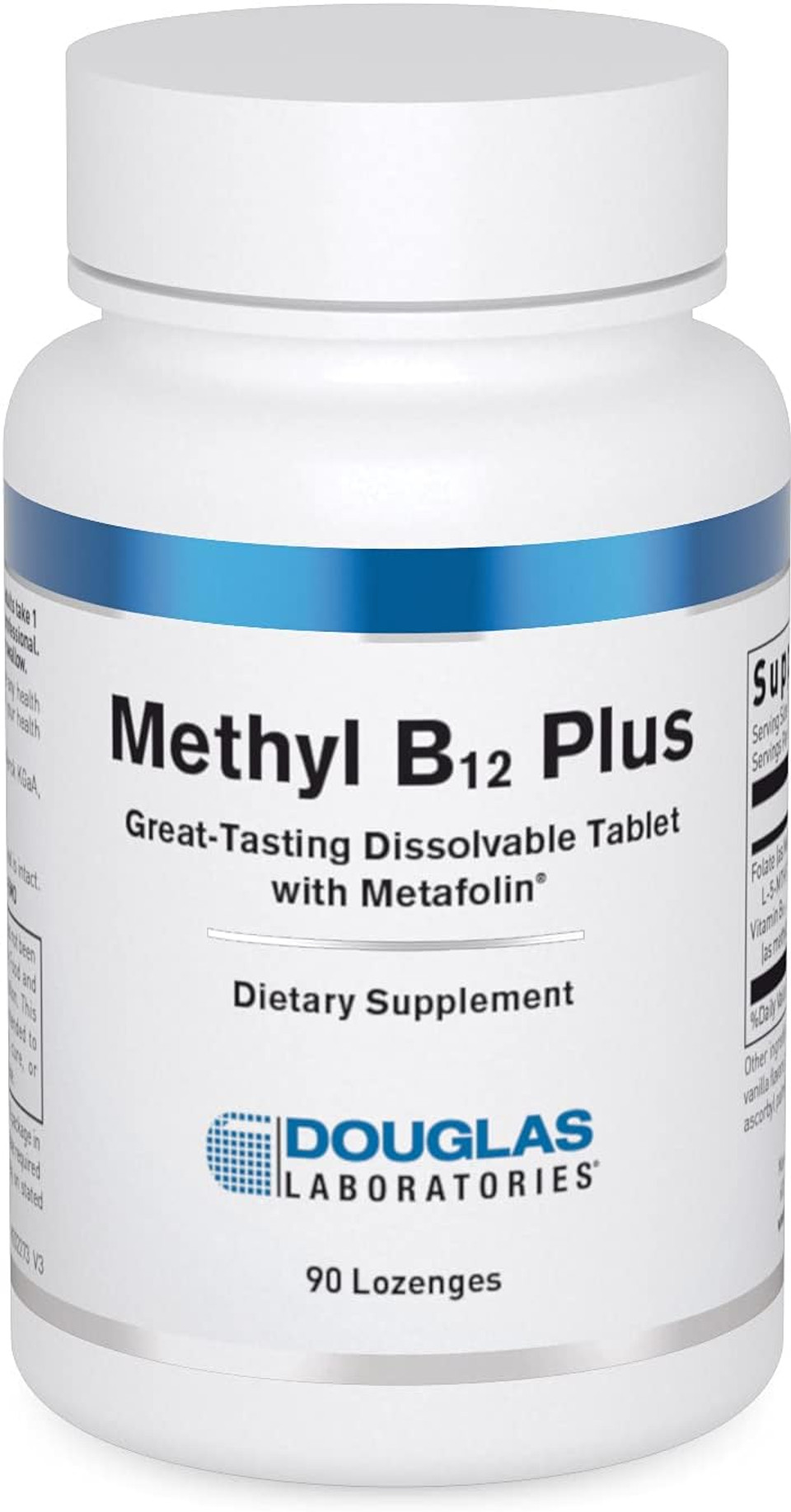 Douglas Laboratories Methyl B12 Plus | Supports Metabolism, Energy, Blood Cell Production, Nervous System, And Hormones* | 90 Lozenges