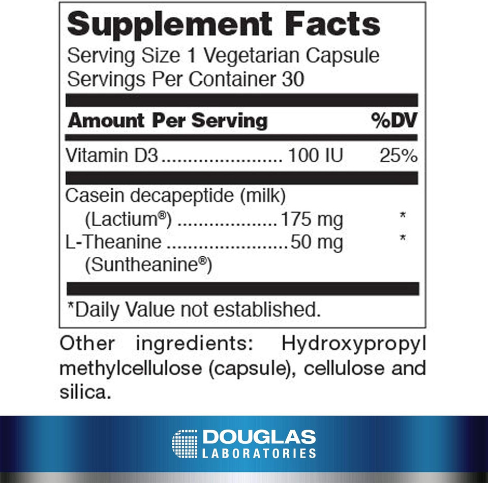 Douglas Laboratories Sereniten Plus | Supports Metabolism, Stress Management, Sleep, And Cortisol Regulation | 30 Capsules