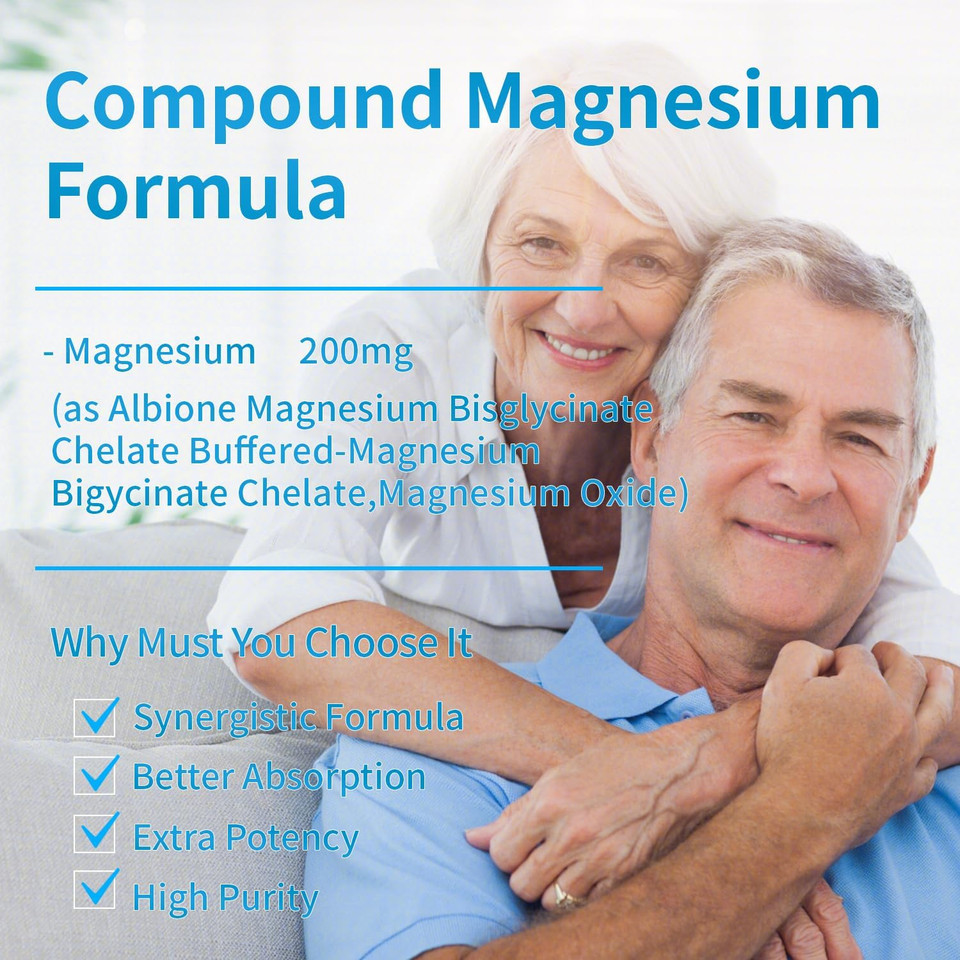 Dr. Brian Magnesium Supplement | 200Mg High Absorption Magnesium Complex For Sleep, Calm, Muscle Relaxer, Natural Energy, Non-Gmo 90 Vegetable Magnesium Oxide Capsules