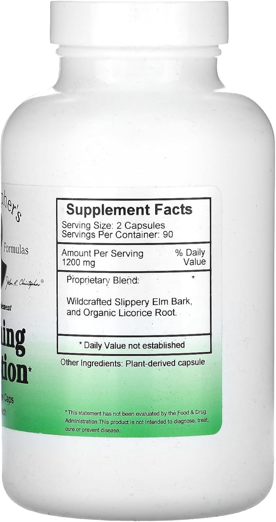 Dr. Christopher'S Soothing Digestion (180 Caps)