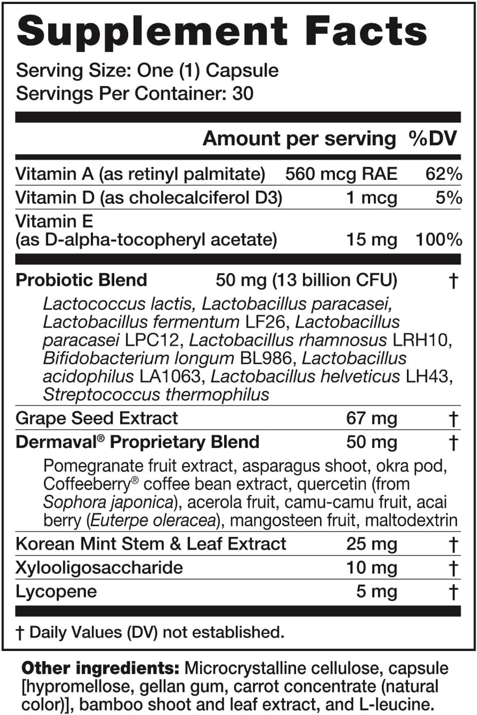Dr. Kellyann Bellabiotics Probiotic Capsules For Digestion & Skin Health (30 Capsules)  Supports Gut & Skin Health